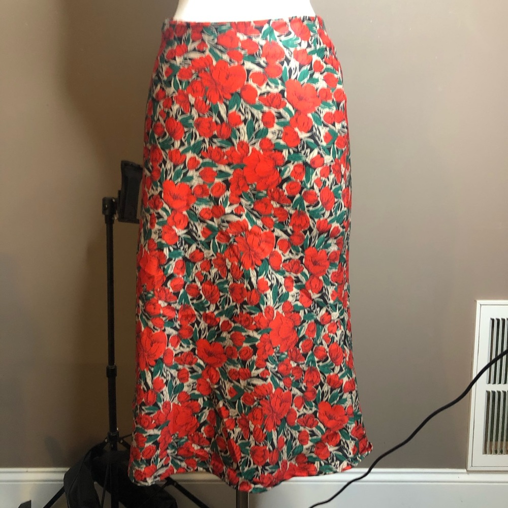 Fit n Flare Midi Skirt